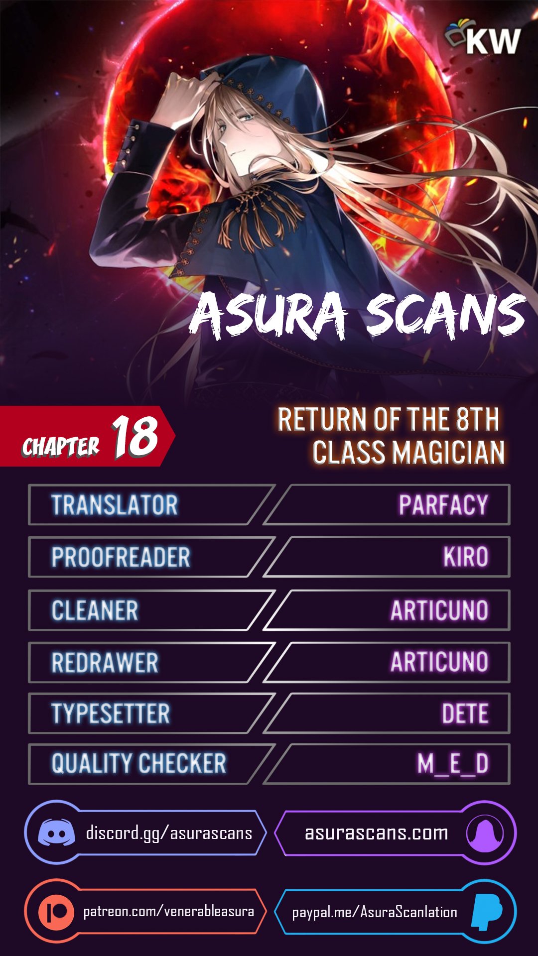 Return of the 8th Class Magician Chapter 18 image 0