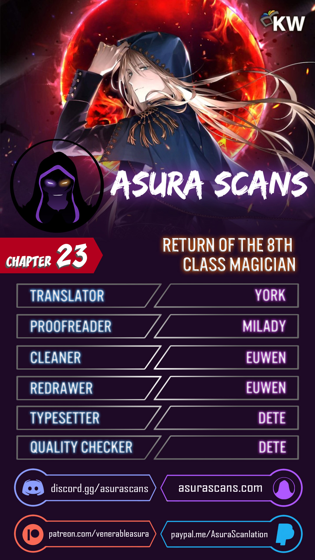 Return of the 8th Class Magician Chapter 23 image 0