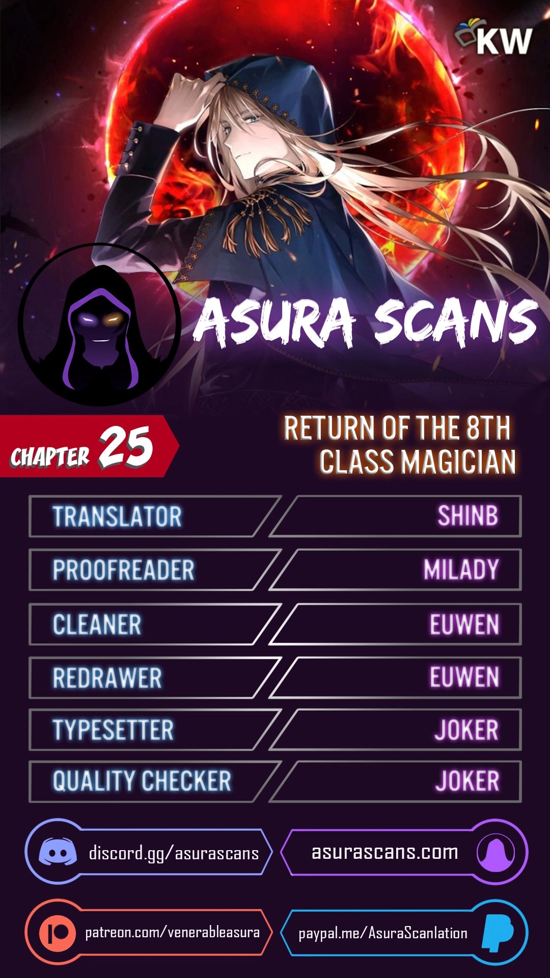 Return of the 8th Class Magician Chapter 25 image 0