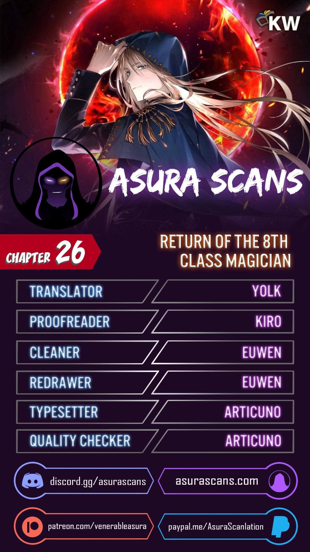 Return of the 8th Class Magician Chapter 26 image 0