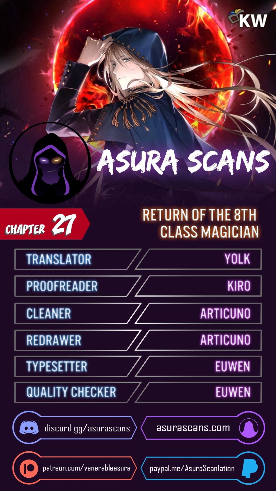 Return of the 8th Class Magician Chapter 27 image 0