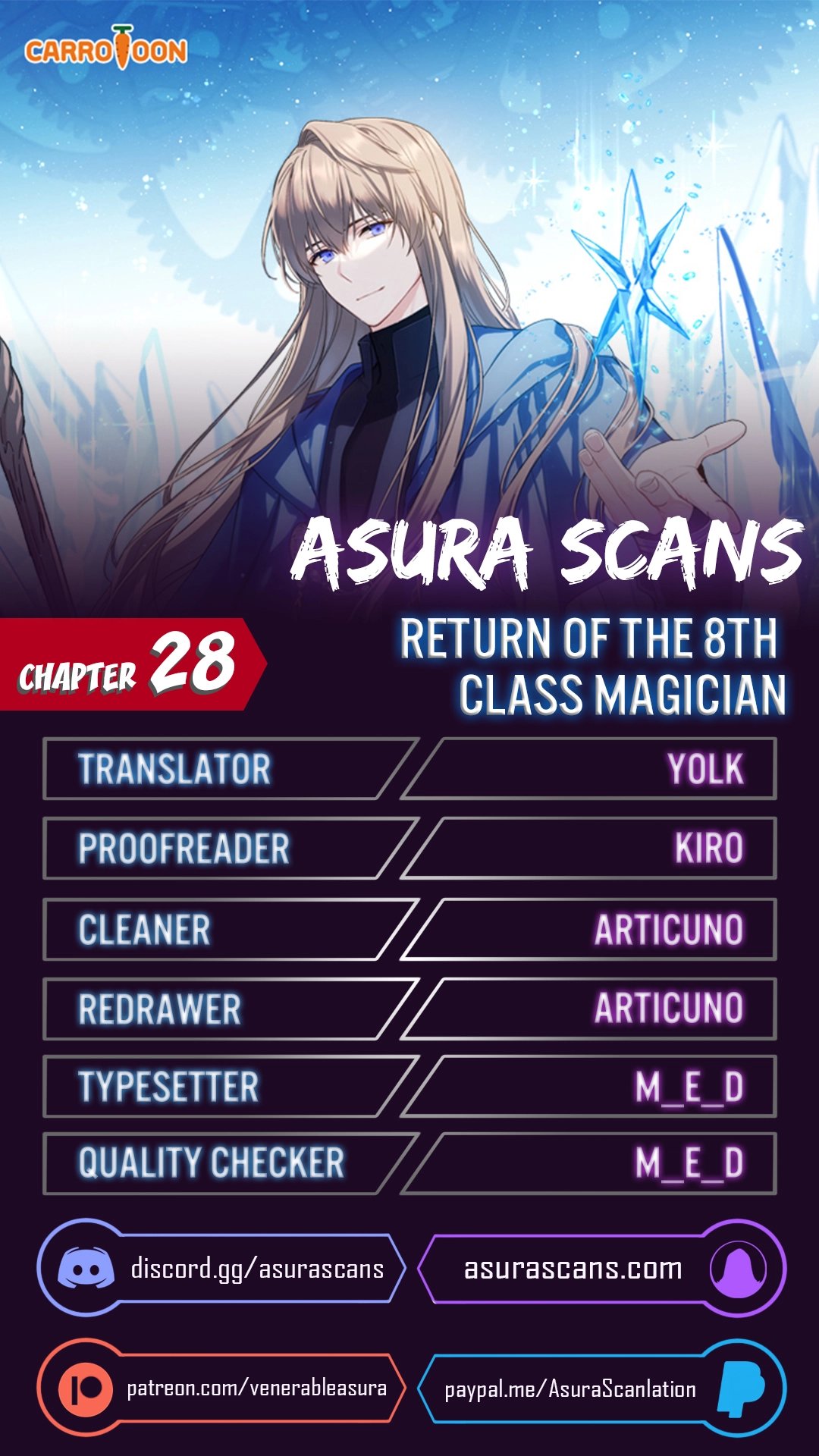 Return of the 8th Class Magician Chapter 28 image 0