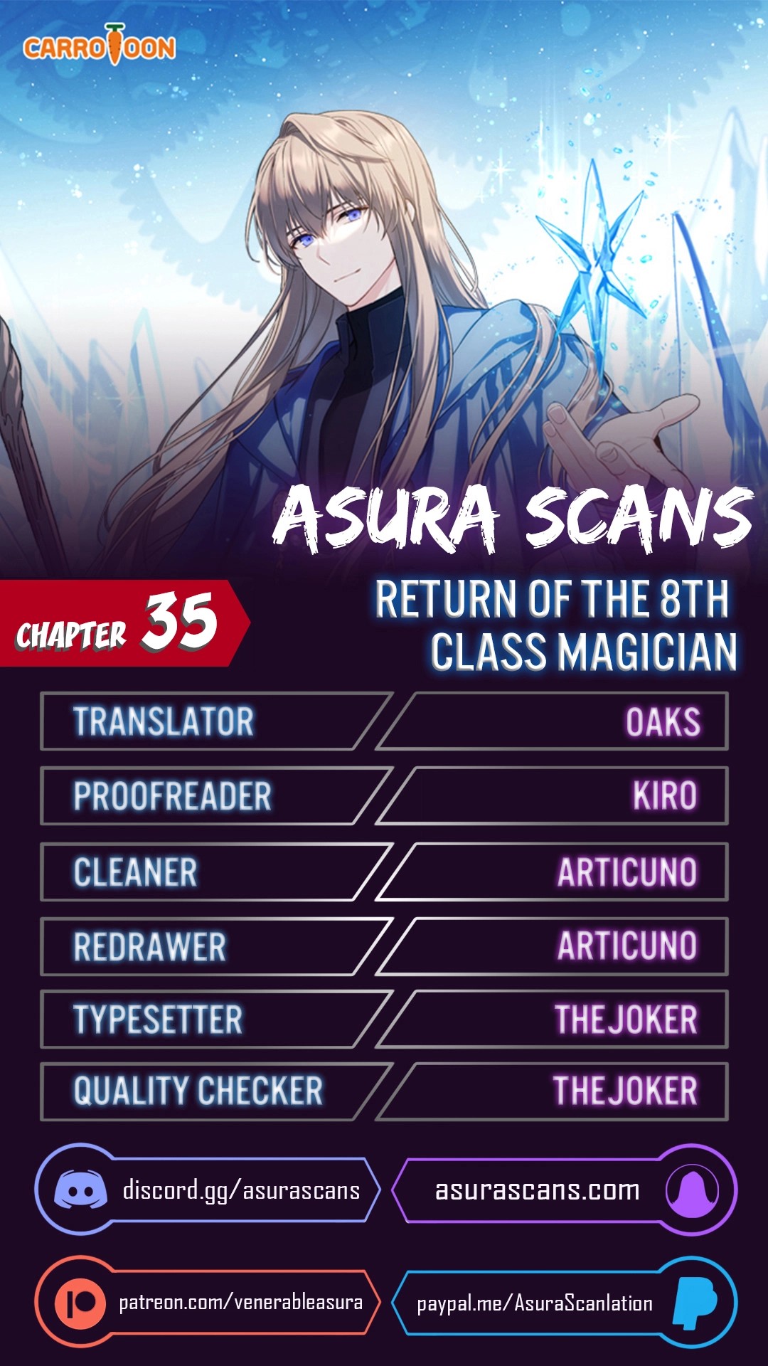 Return of the 8th Class Magician Chapter 35 image 0