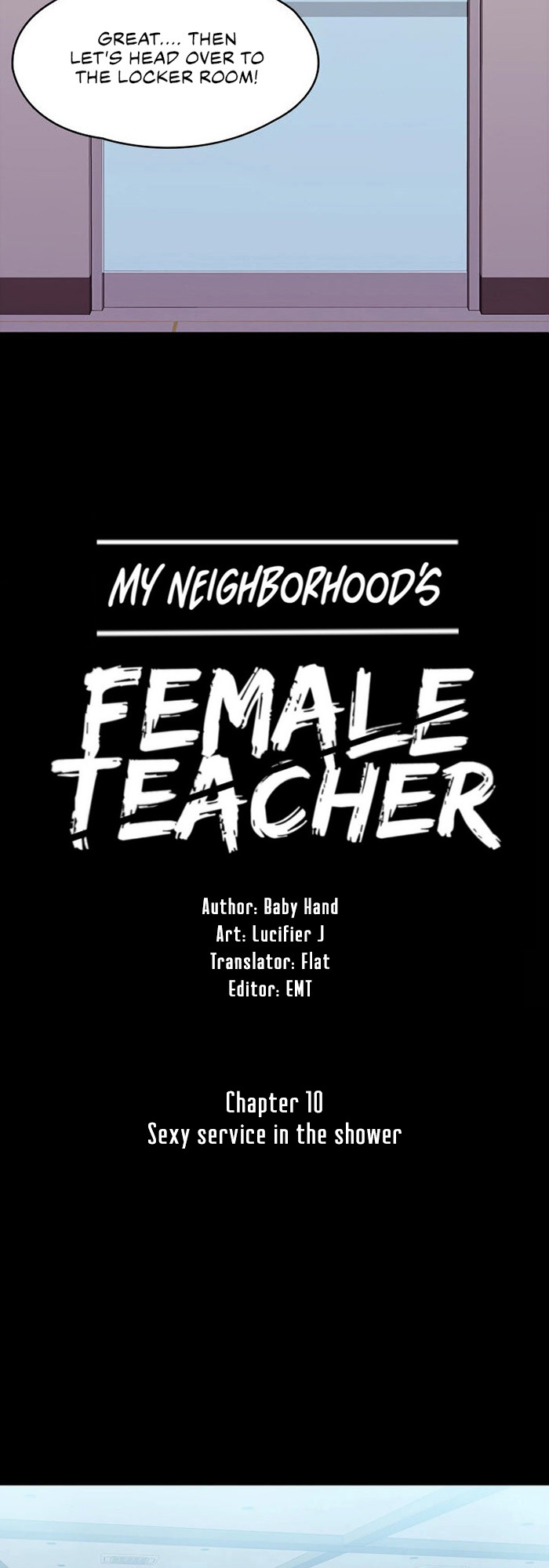 My Neighborhood’s Female Teacher Chapter 10 - Sexy service in the shower image 2
