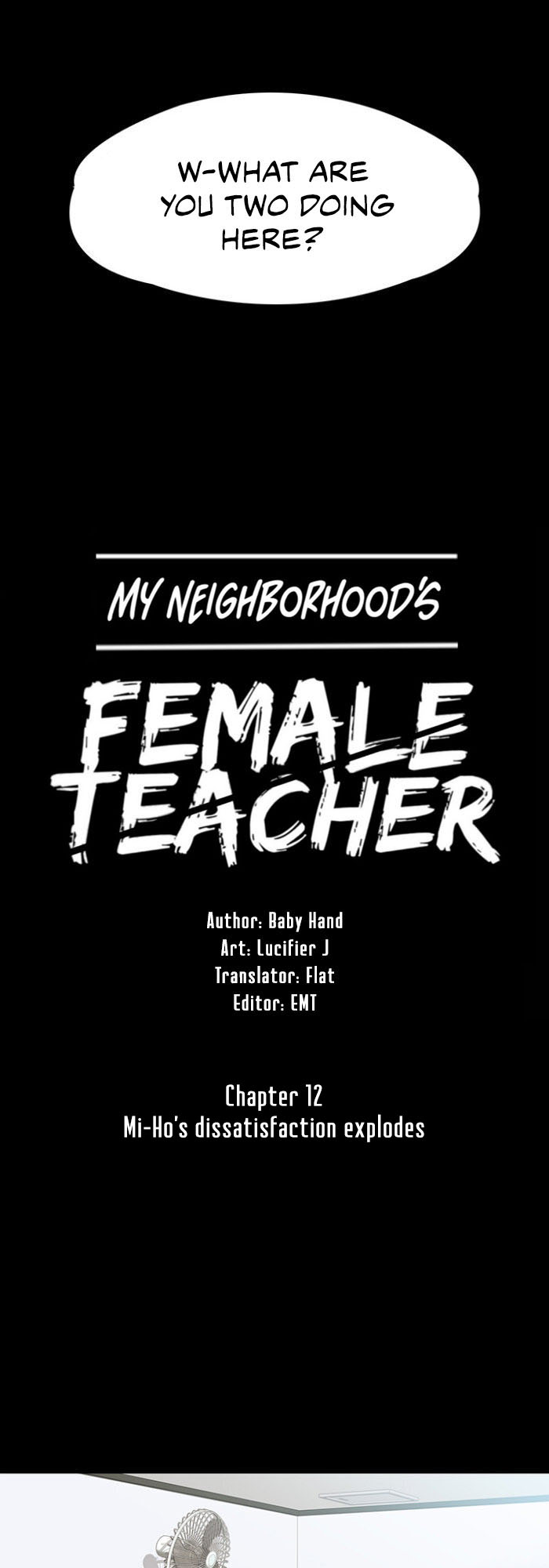 My Neighborhood’s Female Teacher Chapter 12 - Mi-Ho's dissatsfaction explodes image 1