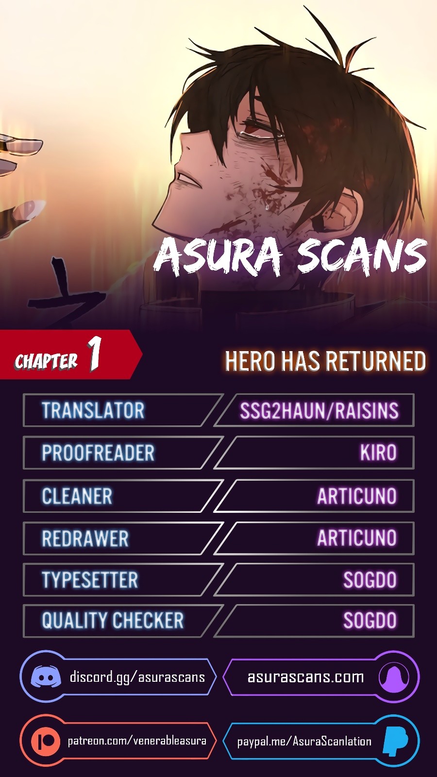 Hero Has Returned Chapter 1 image 0
