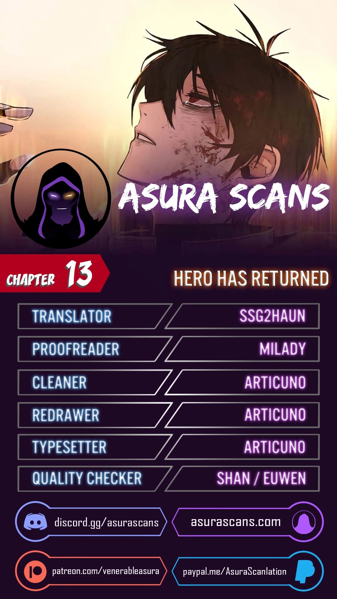 Hero Has Returned Chapter 13 image 0
