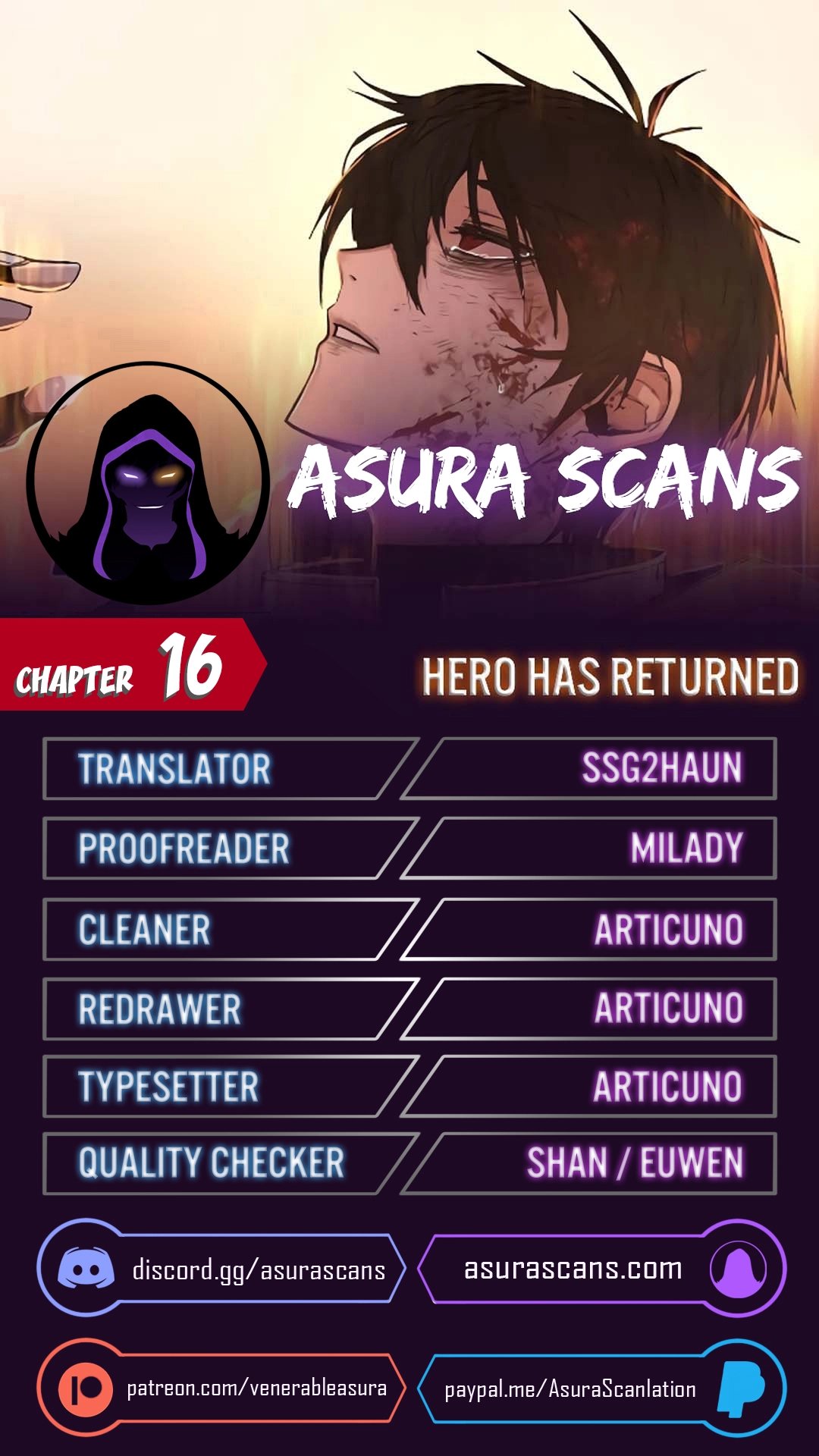 Hero Has Returned Chapter 16 image 0