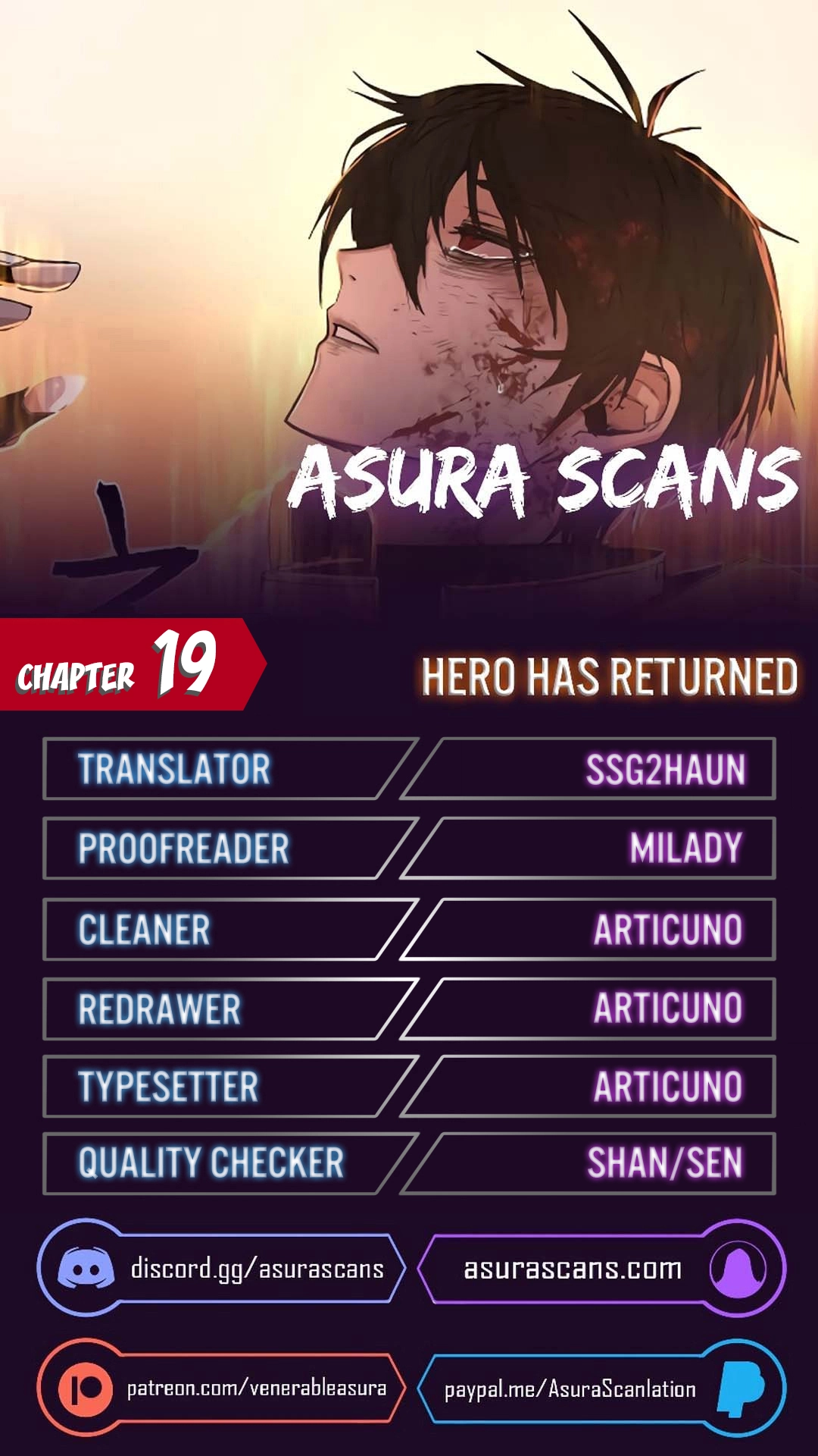 Hero Has Returned Chapter 19 image 0