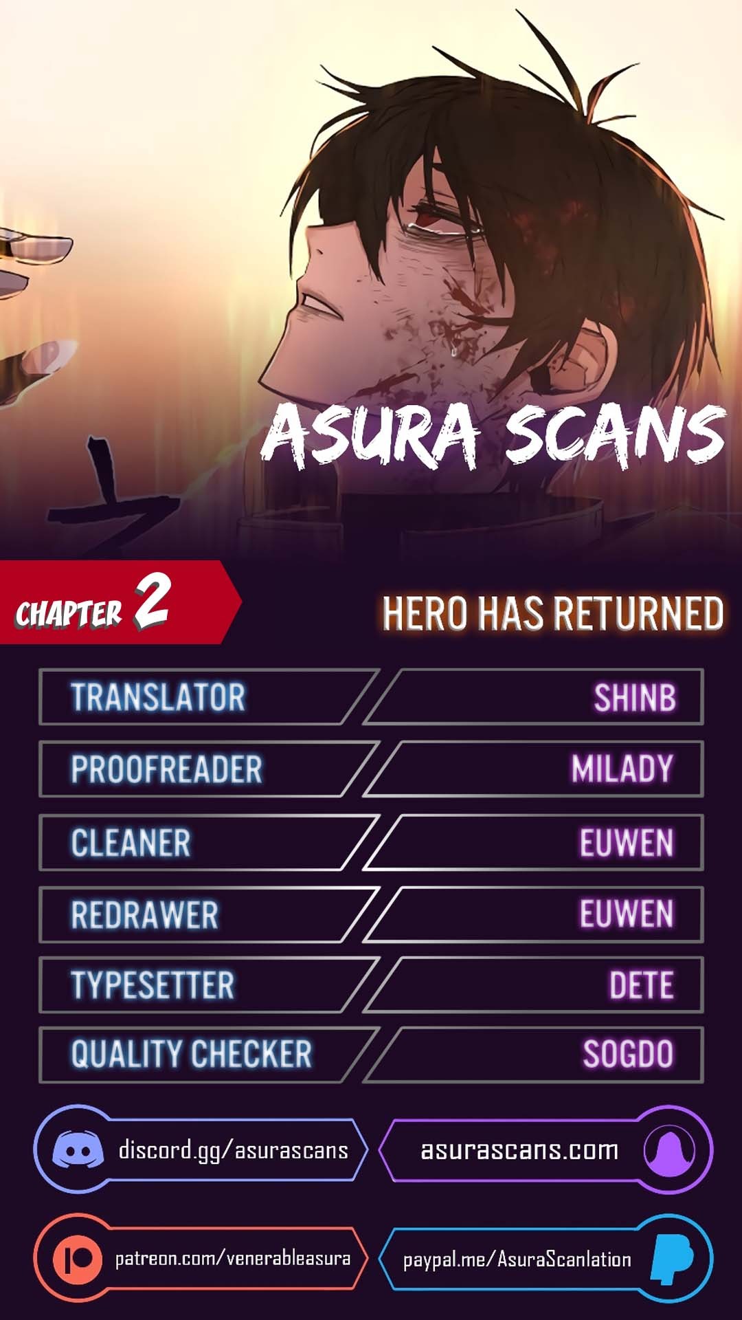 Hero Has Returned Chapter 2 image 0