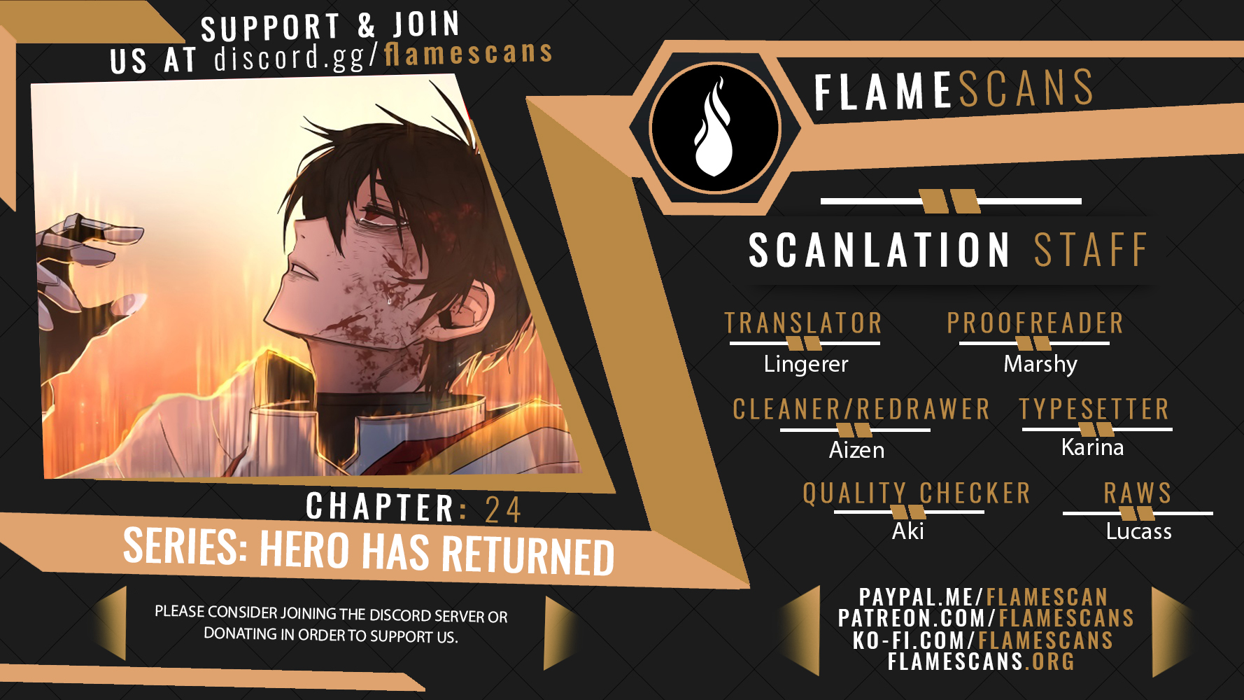 Hero Has Returned Chapter 24 image 0