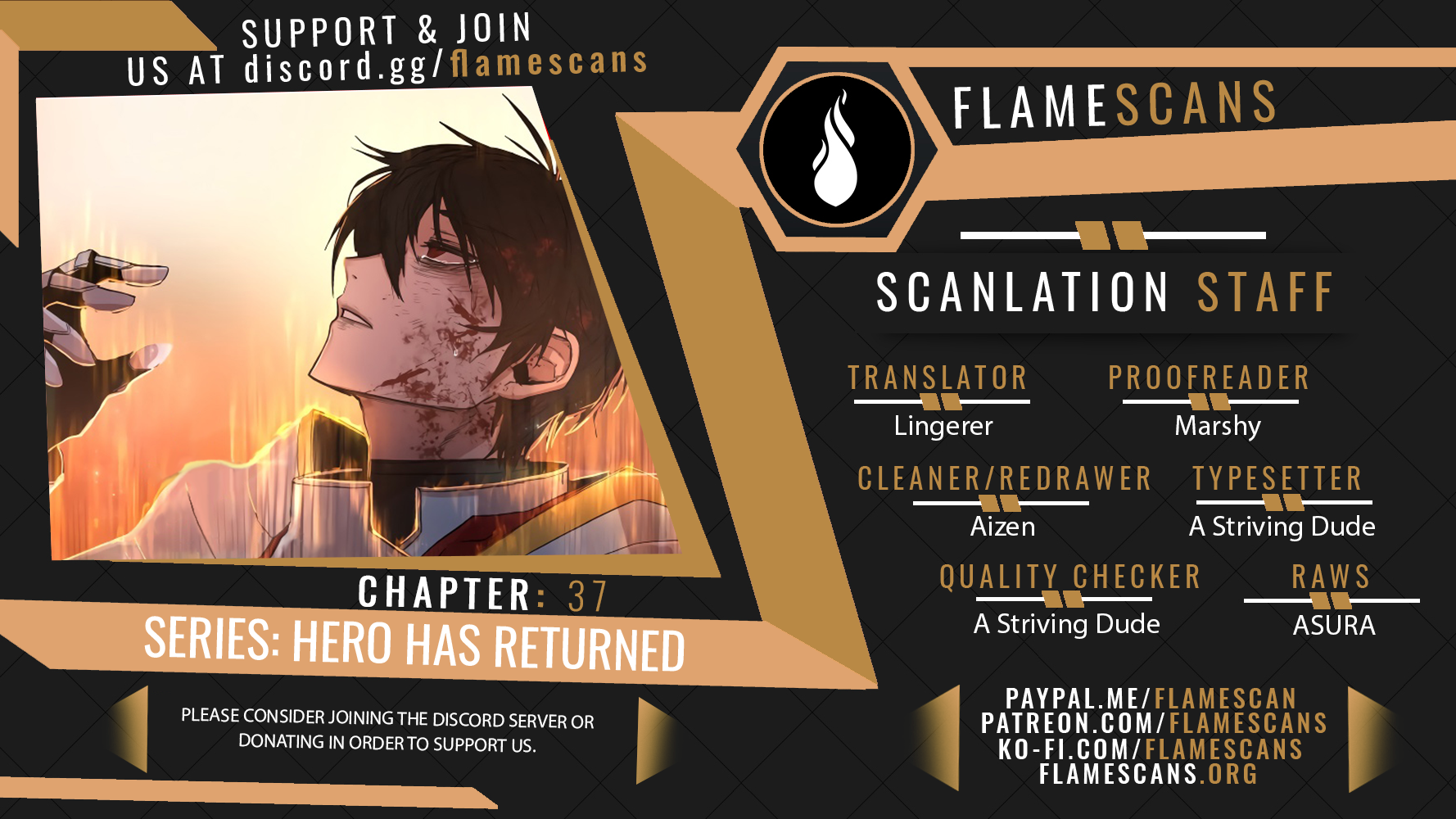 Hero Has Returned Chapter 37 image 0