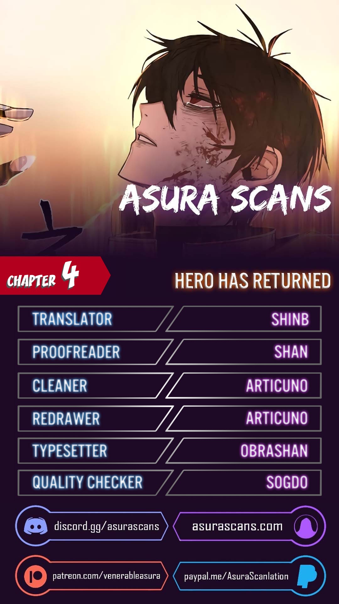 Hero Has Returned Chapter 4 image 0