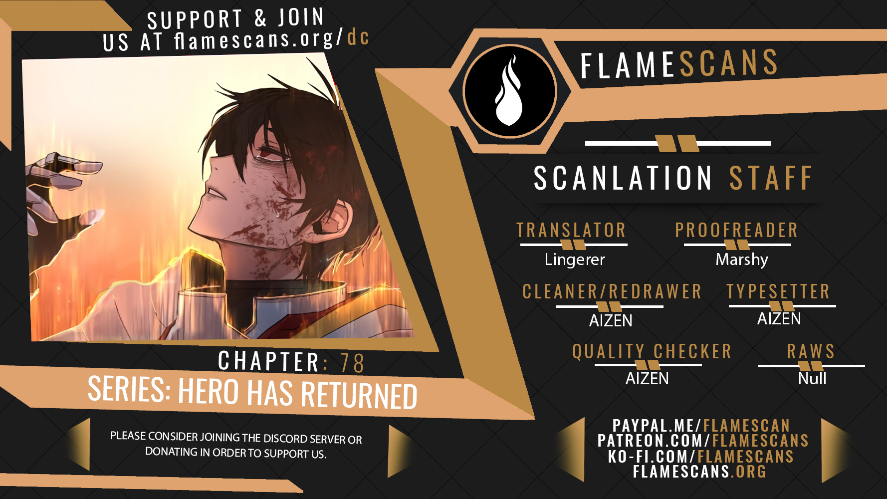 Hero Has Returned Chapter 78 image 0