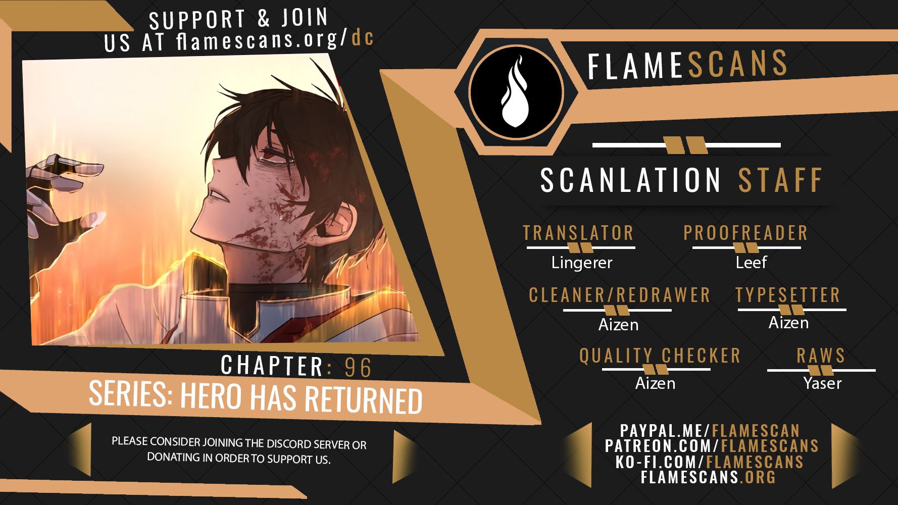 Hero Has Returned Chapter 96 image 0
