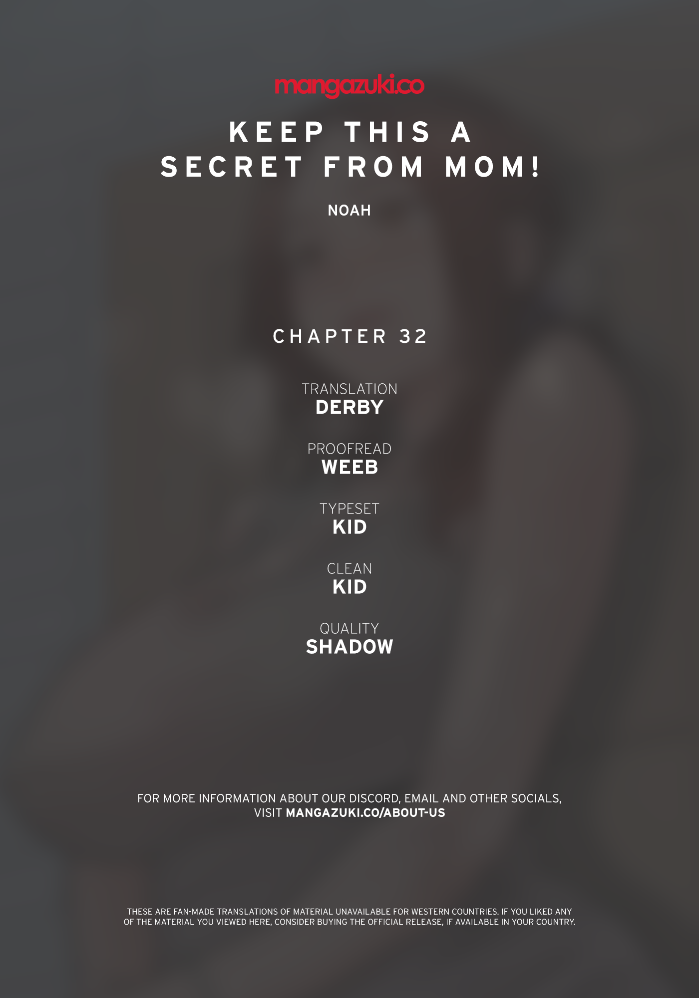 DON’T TELL MOM! Chapter 32 image 0