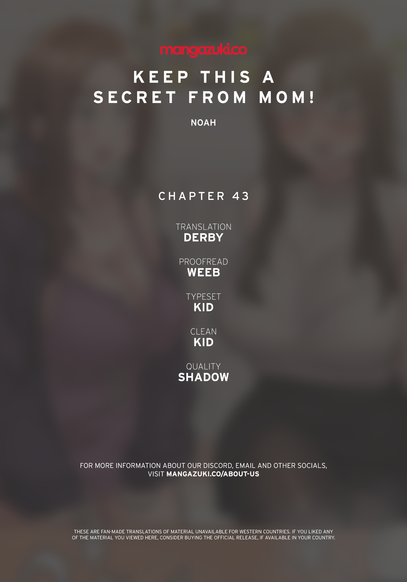 DON’T TELL MOM! Chapter 43 image 0