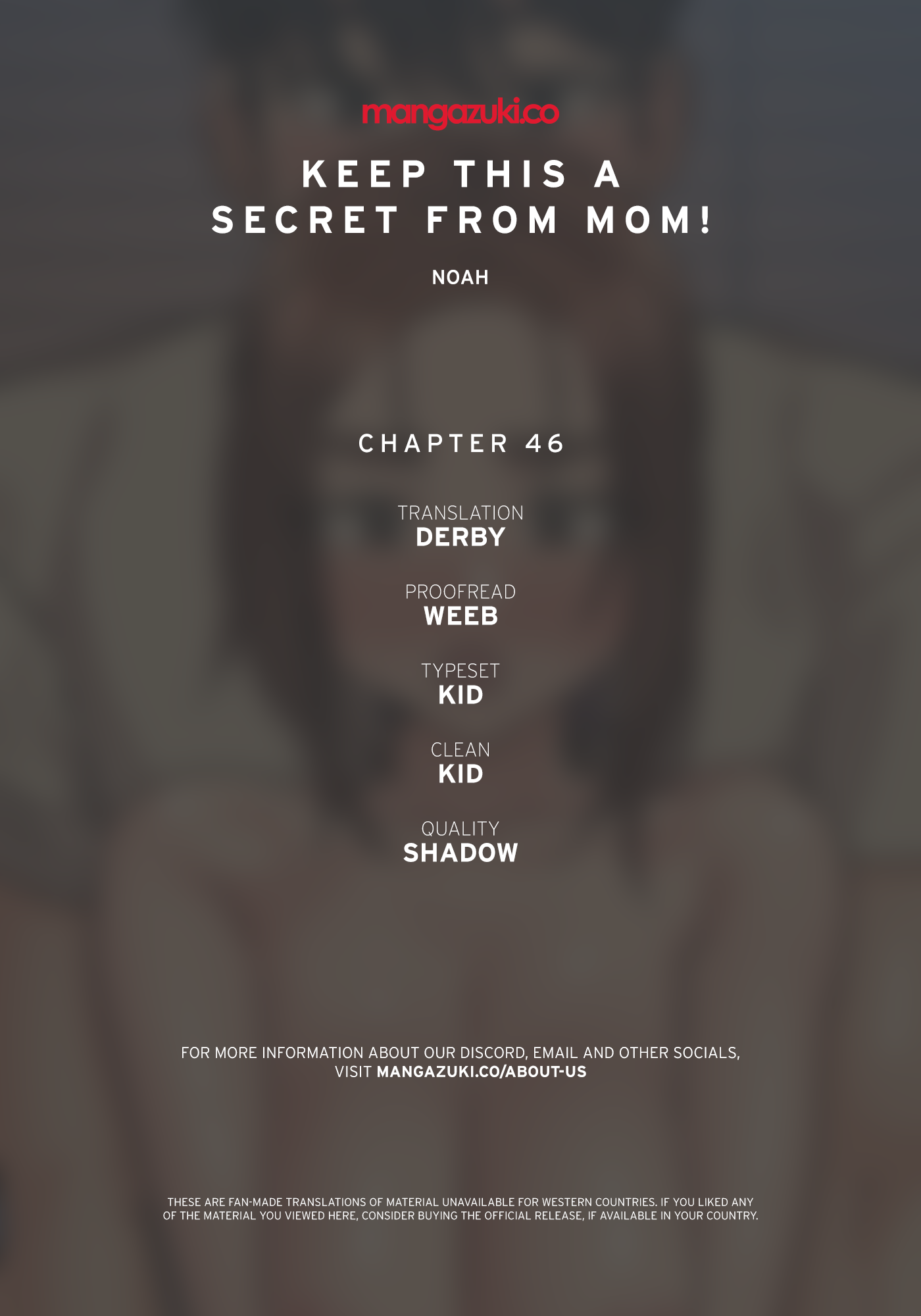 DON’T TELL MOM! Chapter 46 image 0