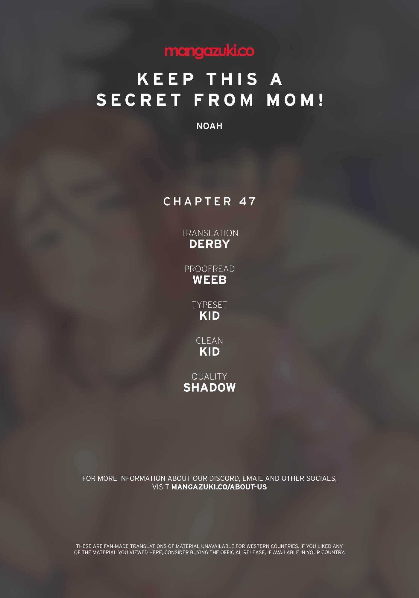 DON’T TELL MOM! Chapter 47 image 0