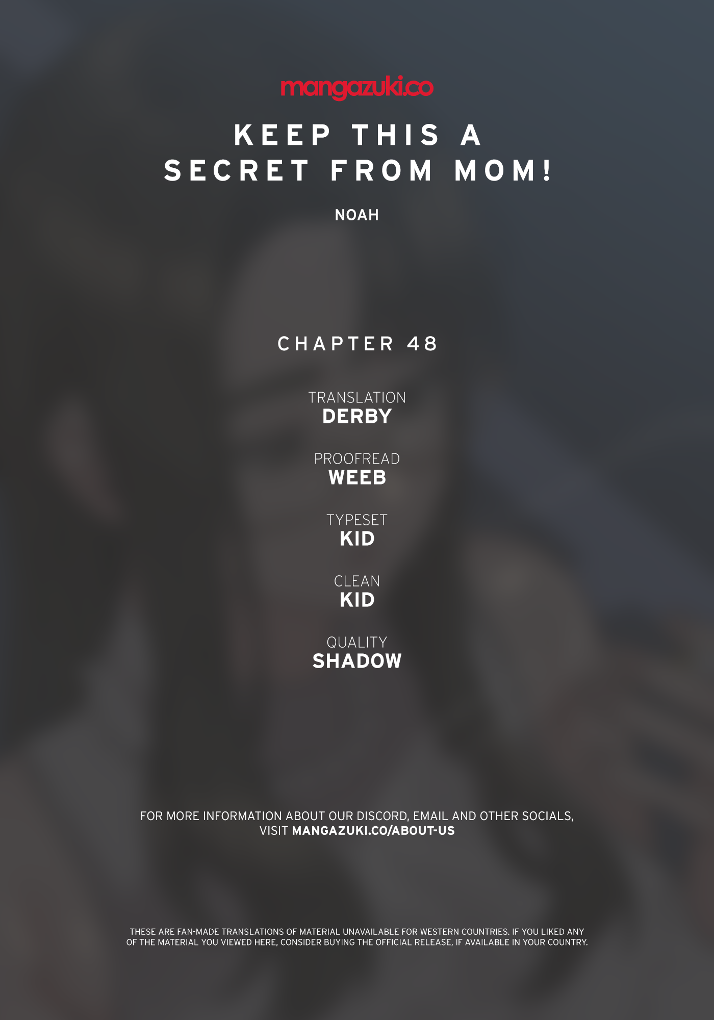 DON’T TELL MOM! Chapter 48 image 0