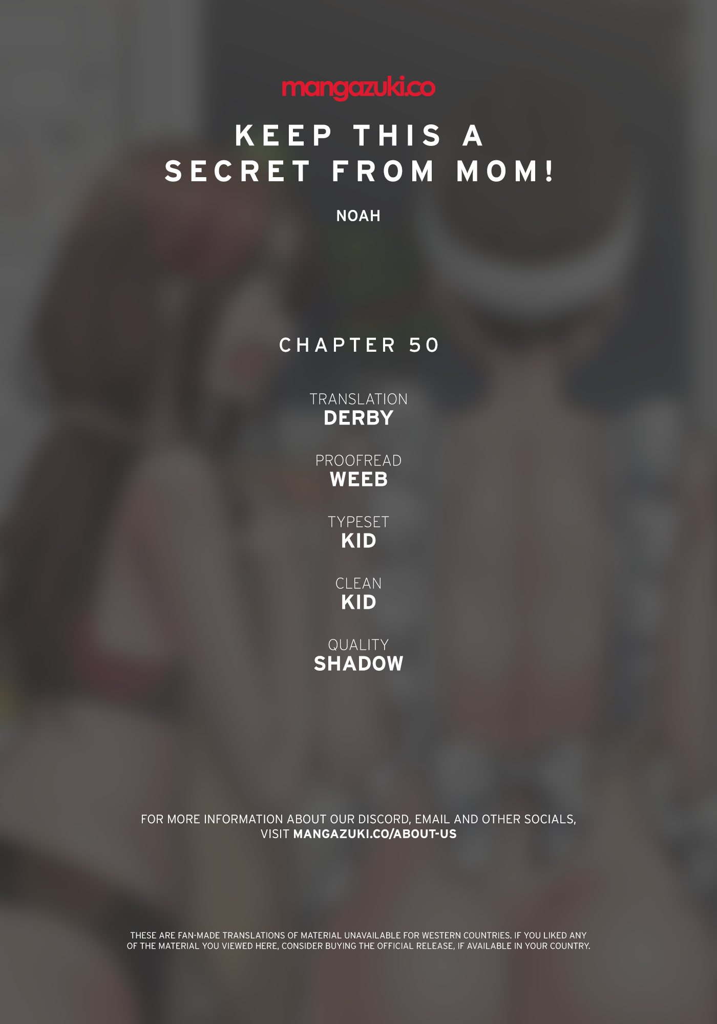 DON’T TELL MOM! Chapter 50 image 0