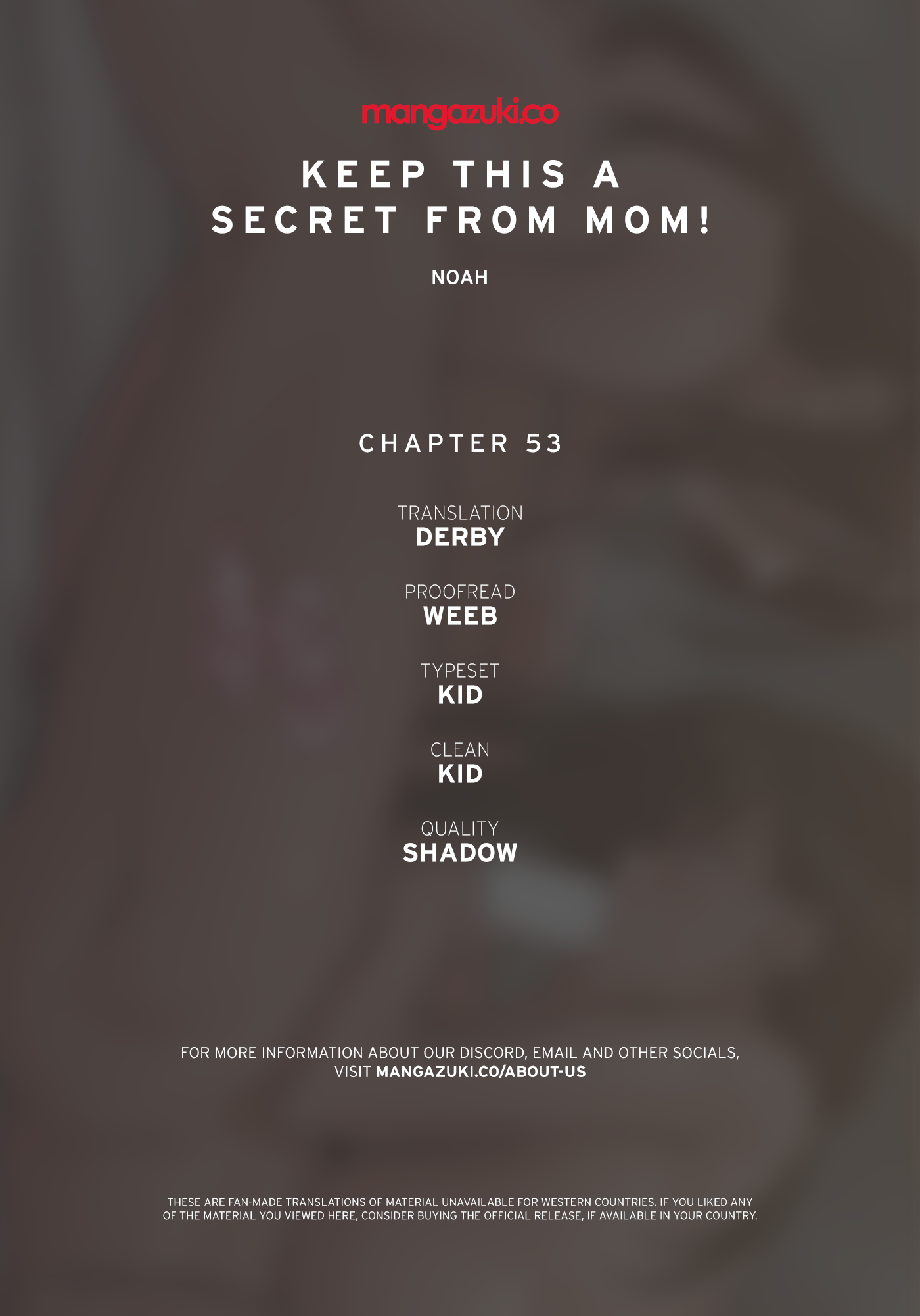DON’T TELL MOM! Chapter 53 image 0