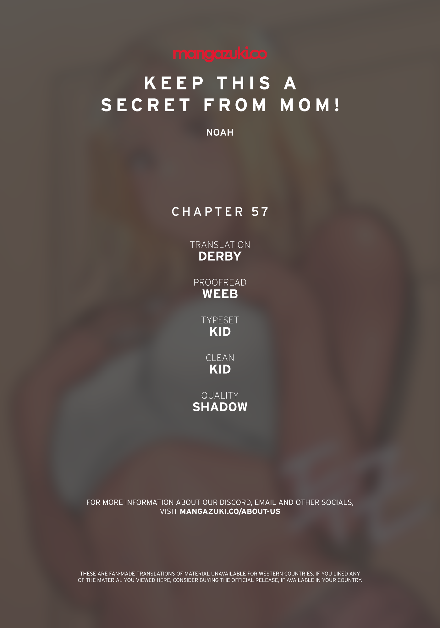 DON’T TELL MOM! Chapter 57 image 0