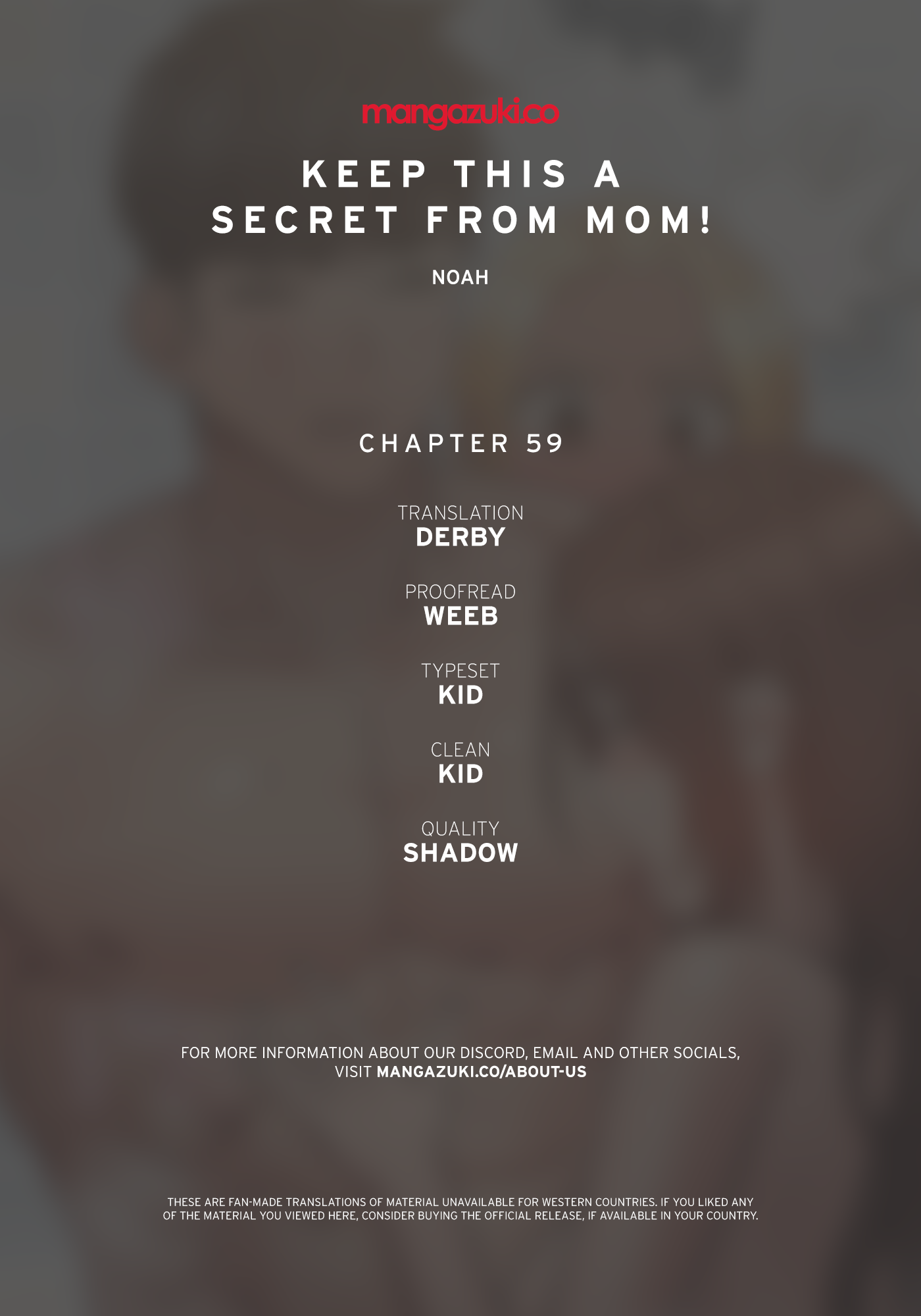 DON’T TELL MOM! Chapter 59 image 0