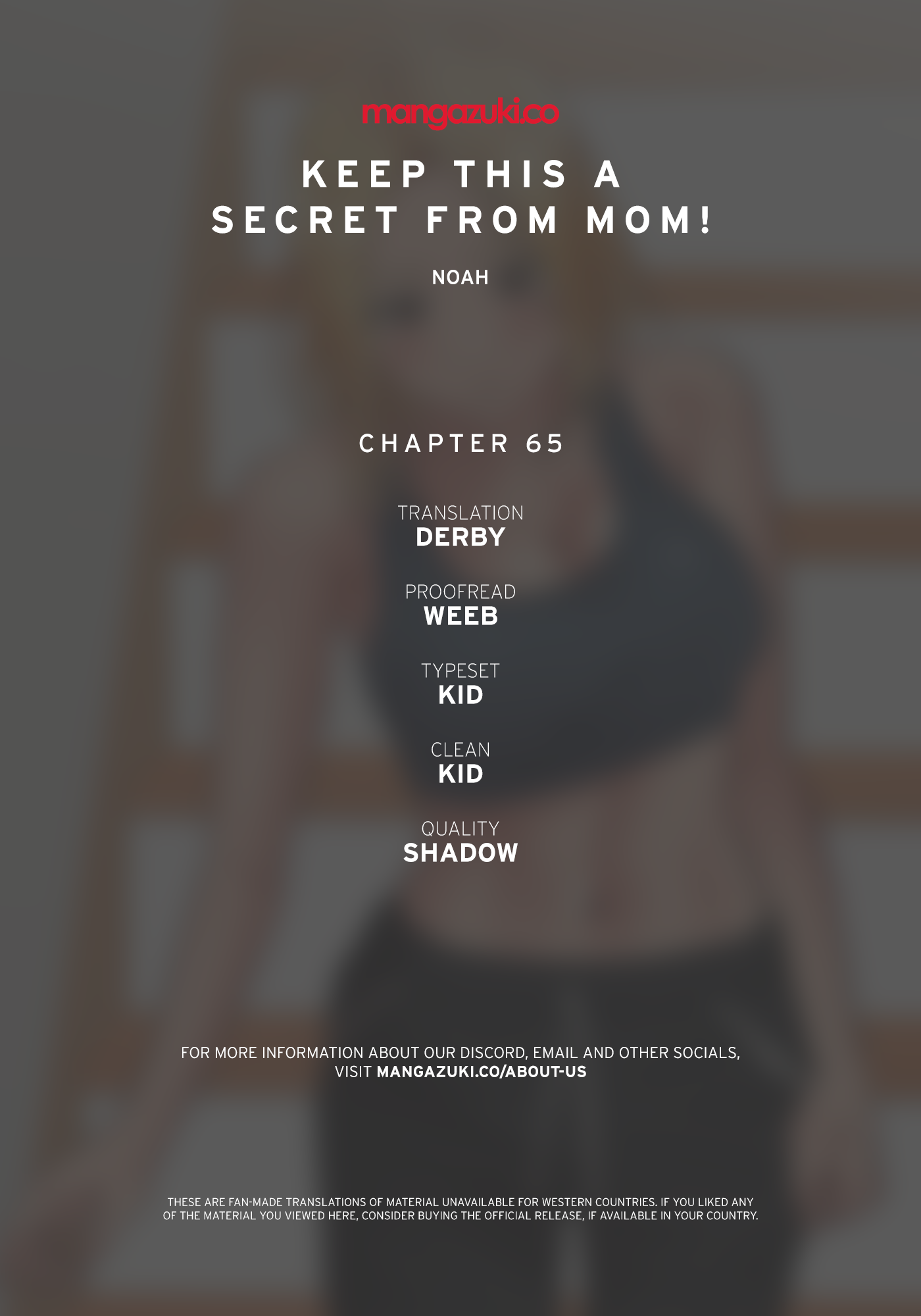 DON’T TELL MOM! Chapter 65 image 0