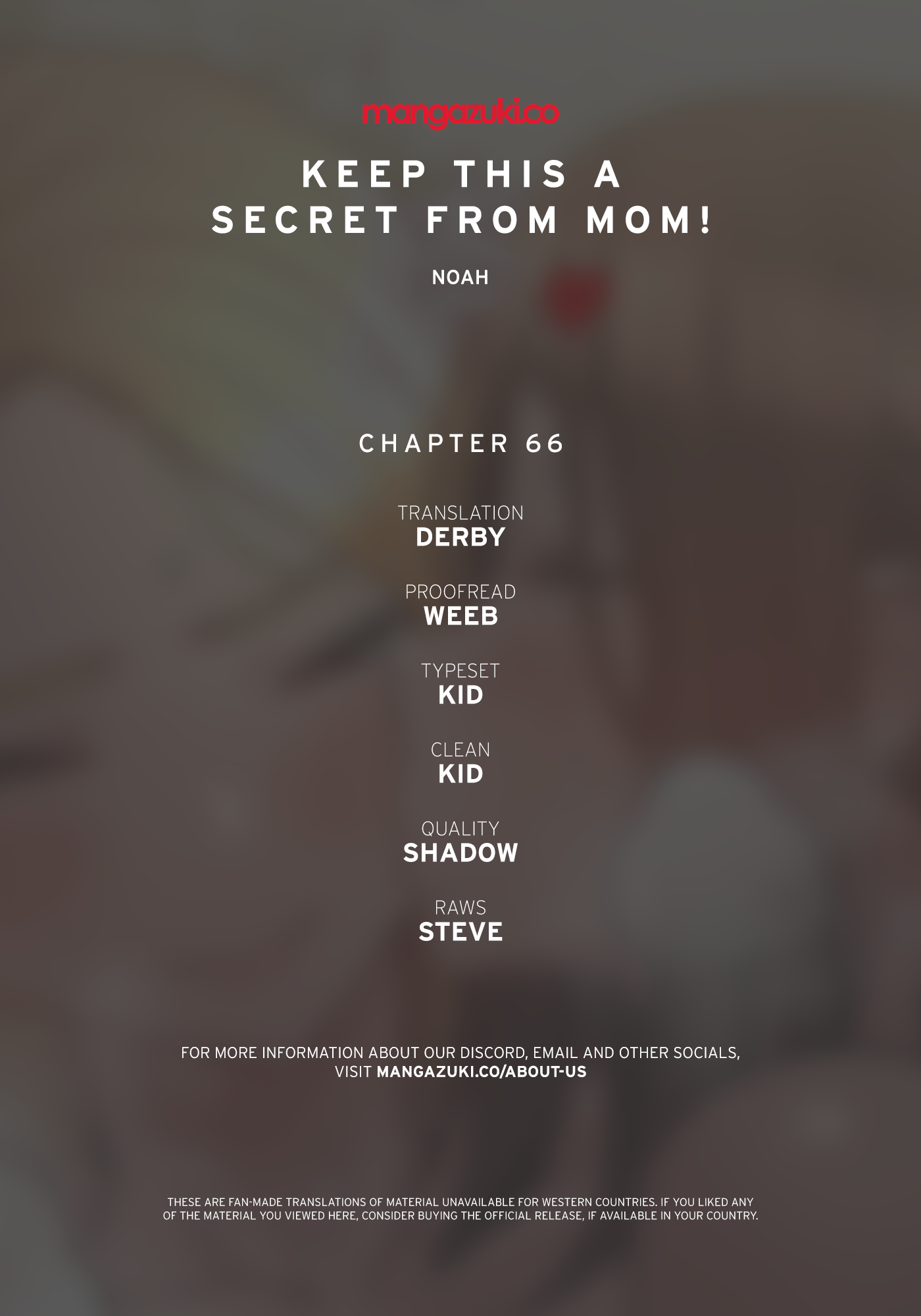 DON’T TELL MOM! Chapter 66 image 0