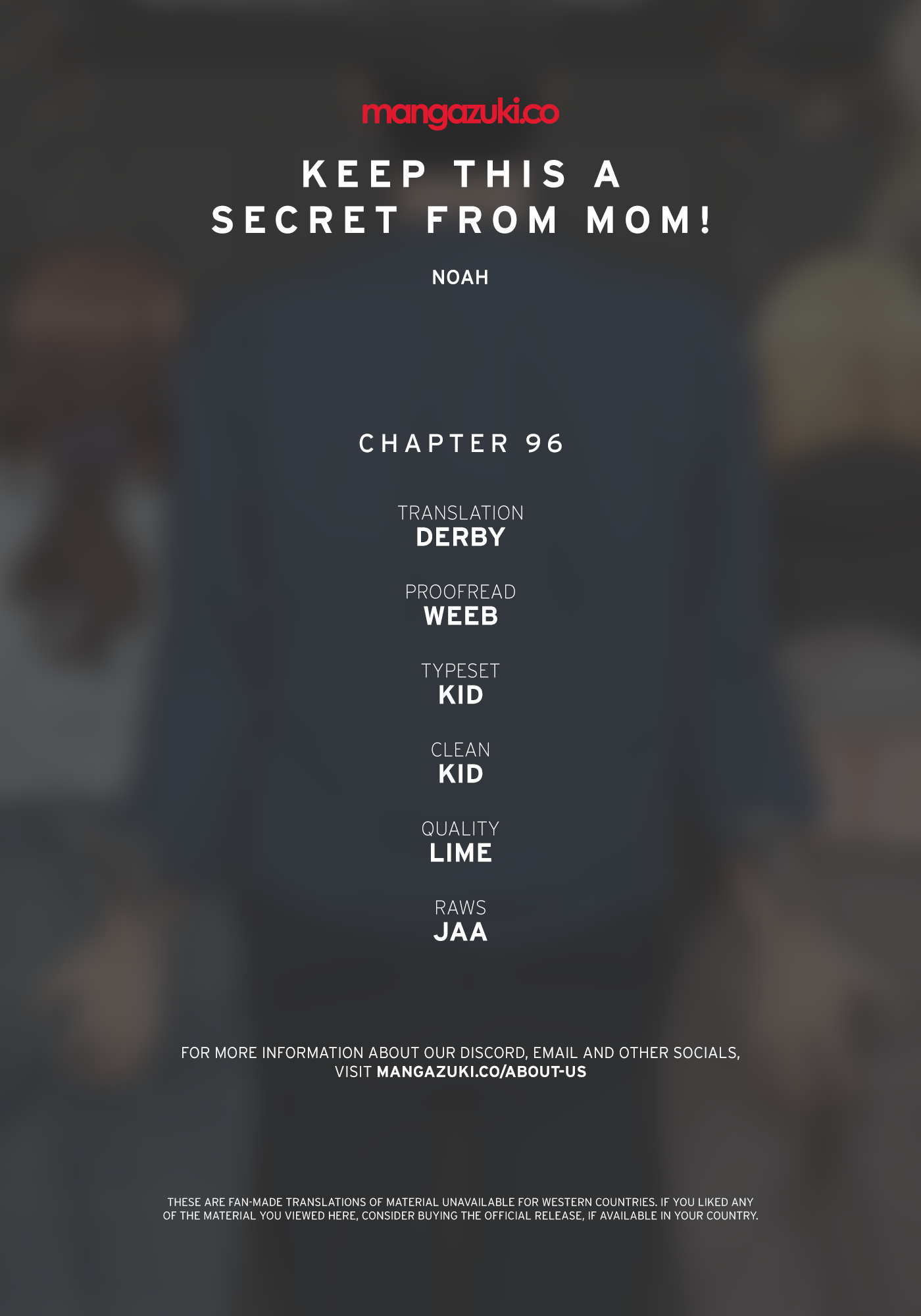 DON’T TELL MOM! Chapter 96 image 0