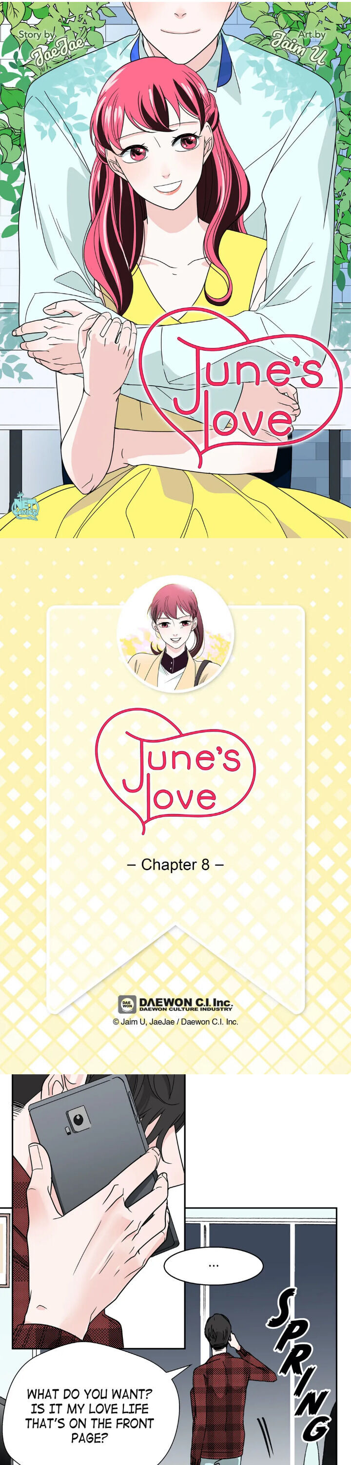 June’s Love Chapter 8 image 0