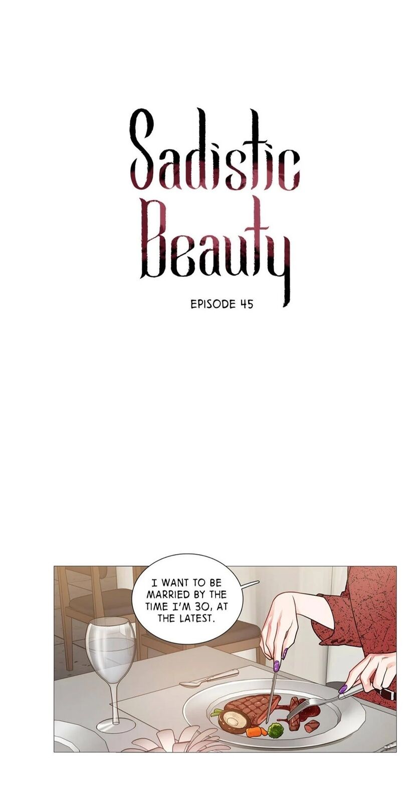 Sadistic Beauty Chapter 45 image 1