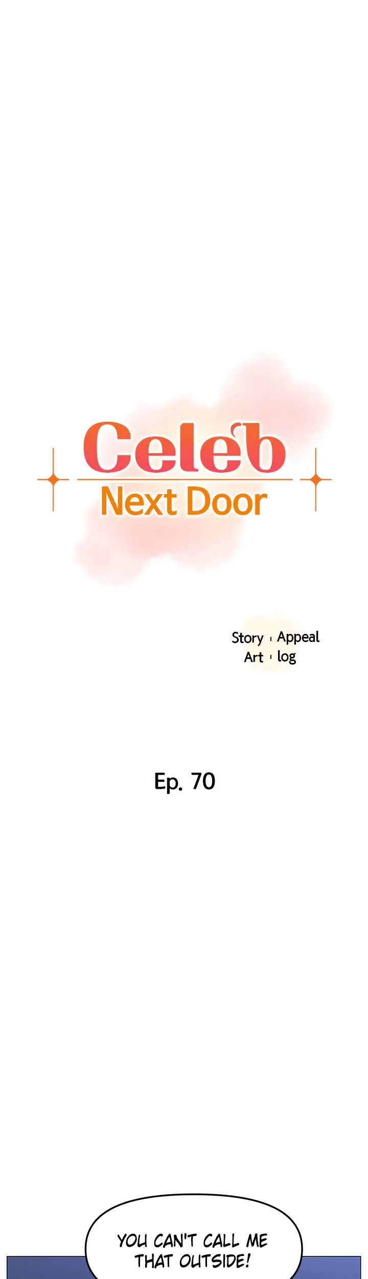 Celeb Next Door Chapter 70 image 7
