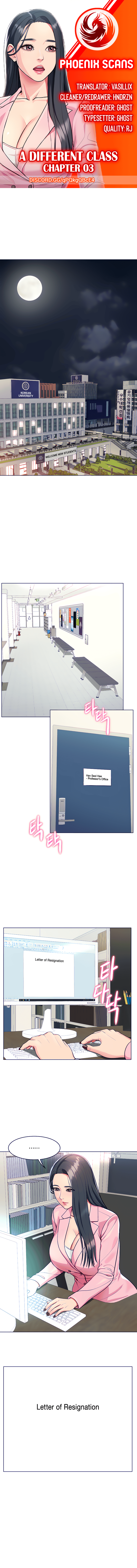 A Different Class Chapter 3 image 0