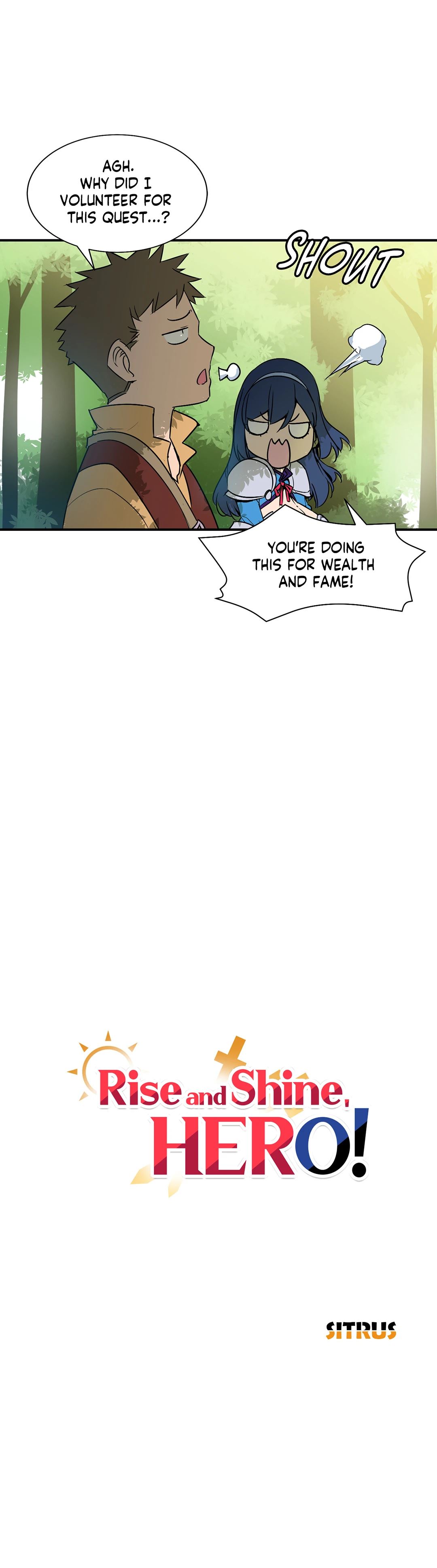 Rise and Shine, Hero! Chapter 4 image 1