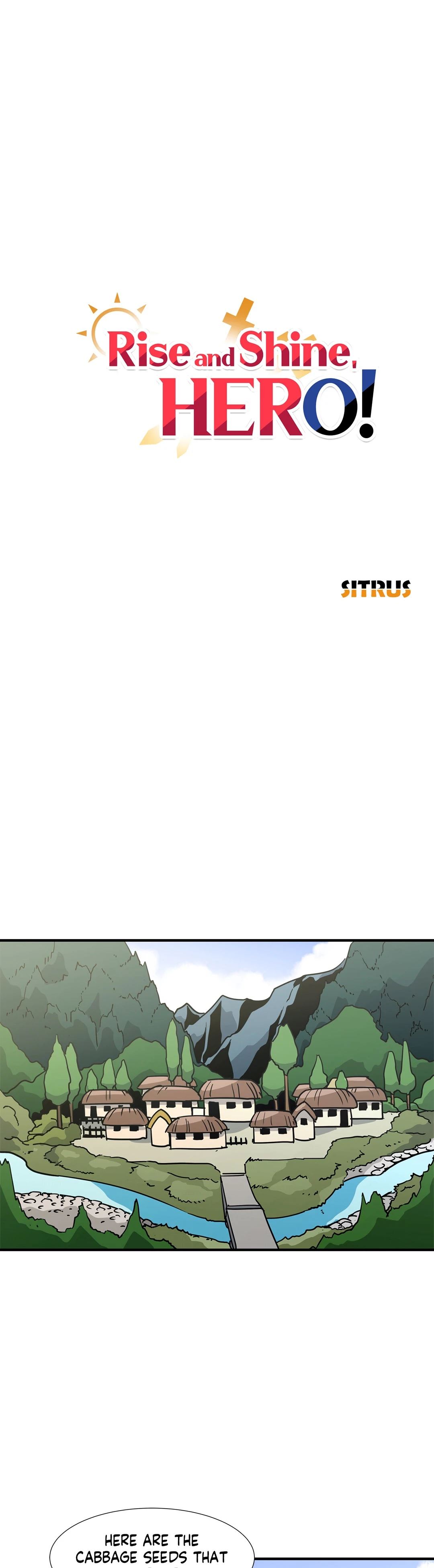 Rise and Shine, Hero! Chapter 45 image 0