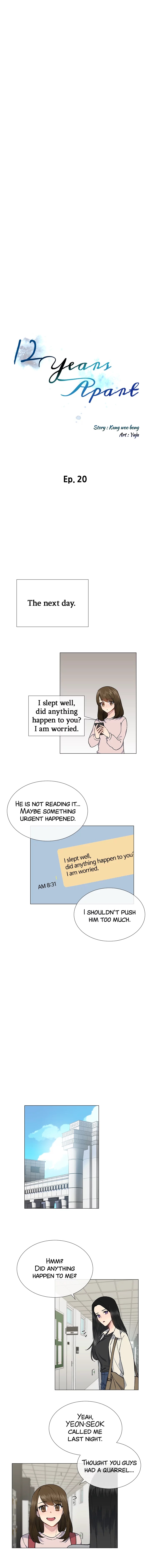 12 Years Apart Chapter 20 image 1
