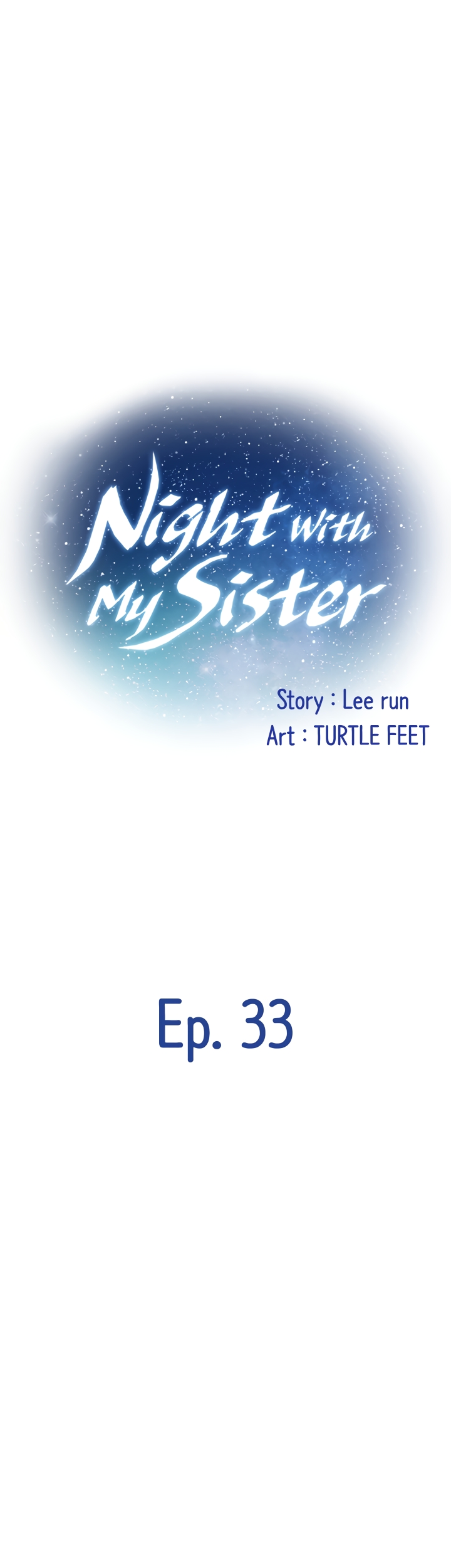 Night With My Sister Chapter 33 image 0