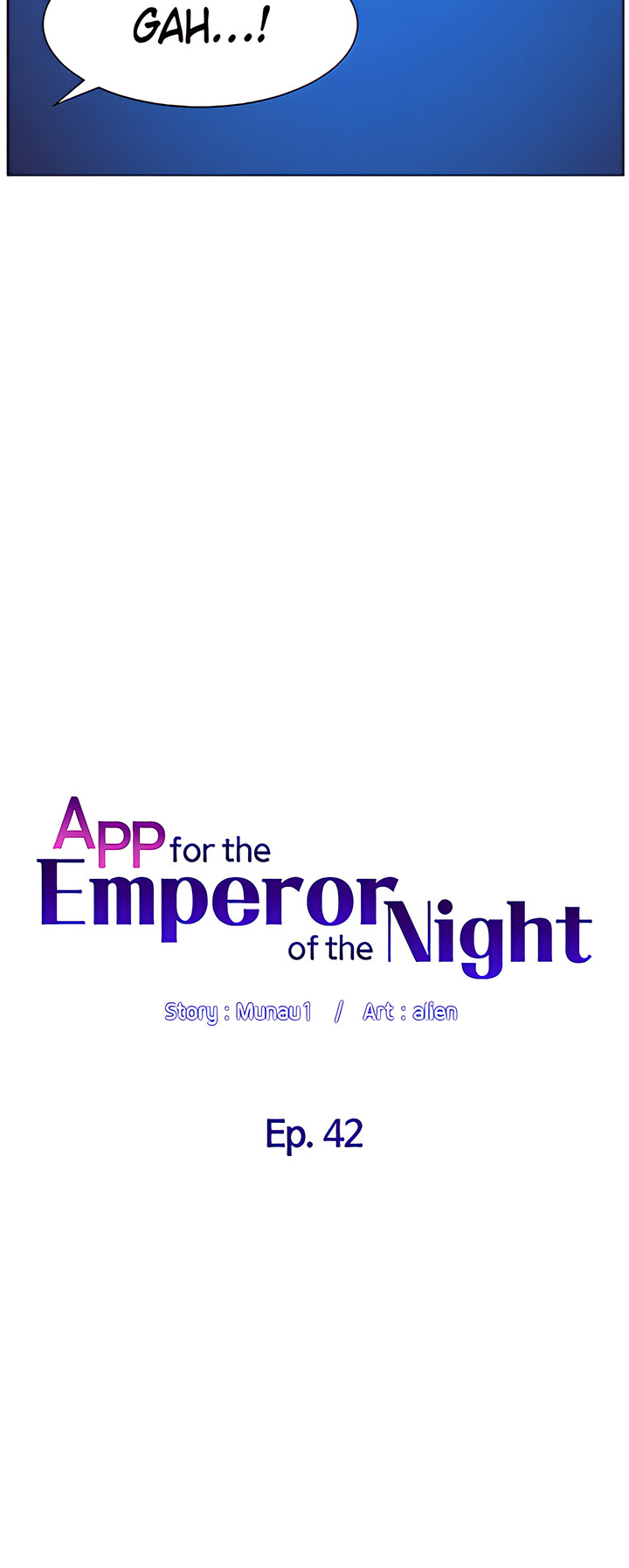 APP for the Emperor of the Night Chapter 42 image 5