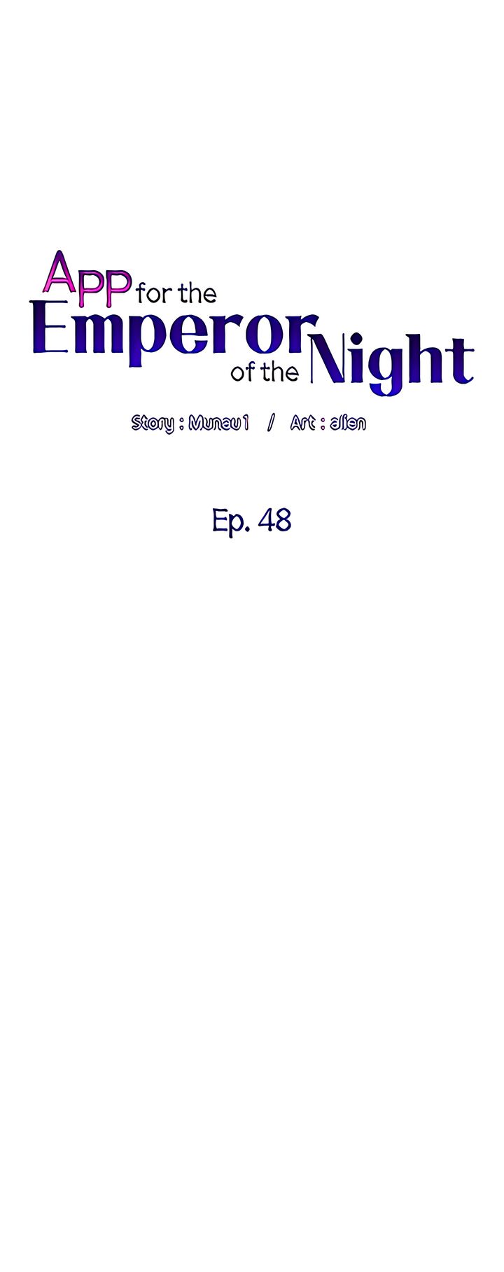 APP for the Emperor of the Night Chapter 48 image 5