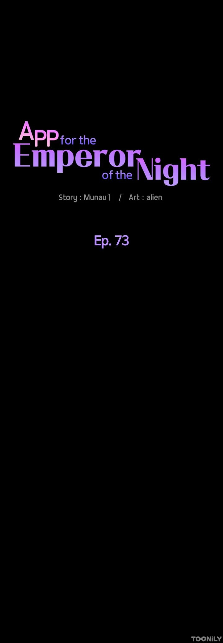 APP for the Emperor of the Night Chapter 73 image 4