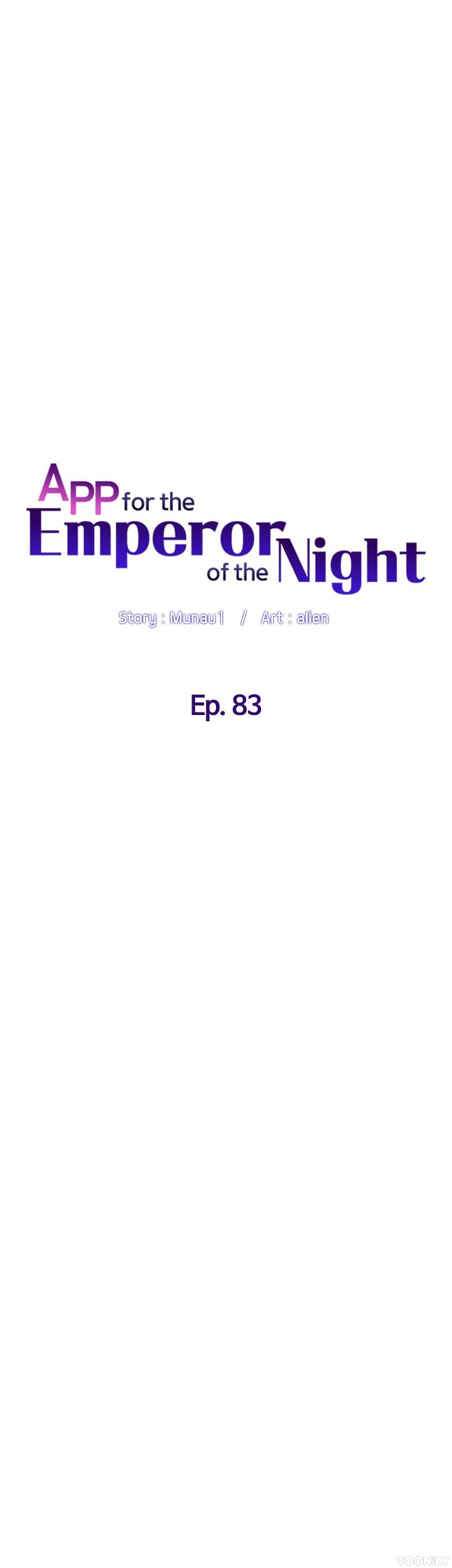 APP for the Emperor of the Night Chapter 83 image 3