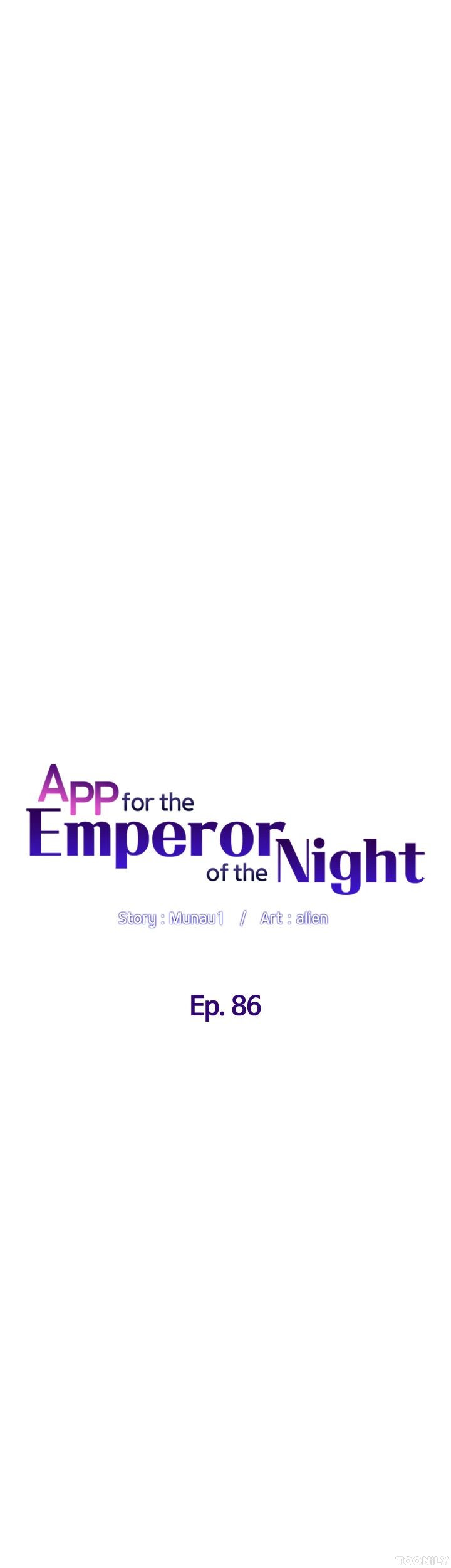 APP for the Emperor of the Night Chapter 86 image 3