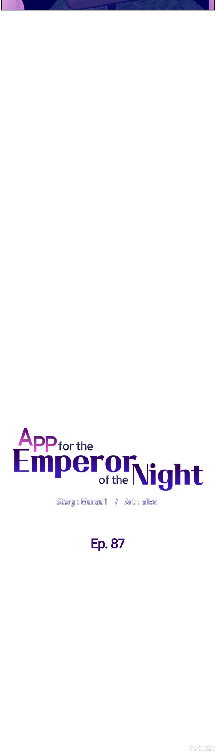 APP for the Emperor of the Night Chapter 87 image 4