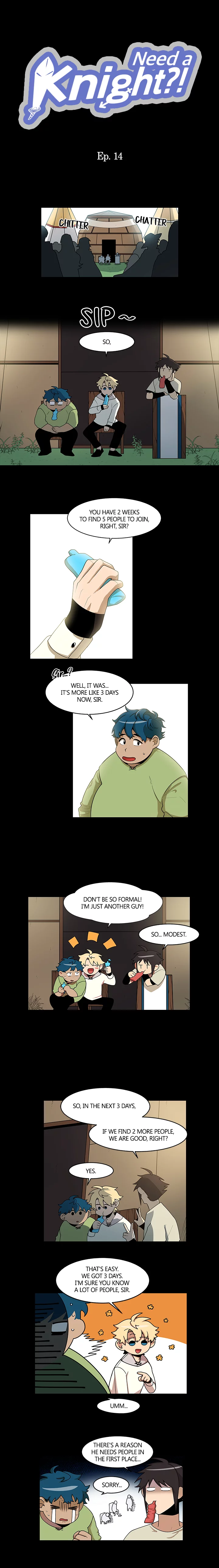 Need a Knight?! Chapter 14 image 1