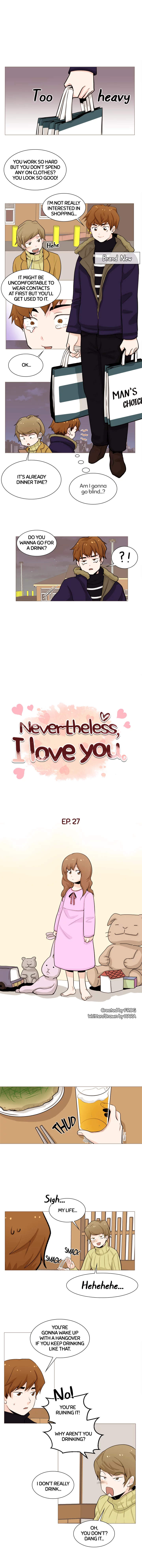 Nevertheless, I love you Chapter 27 image 0