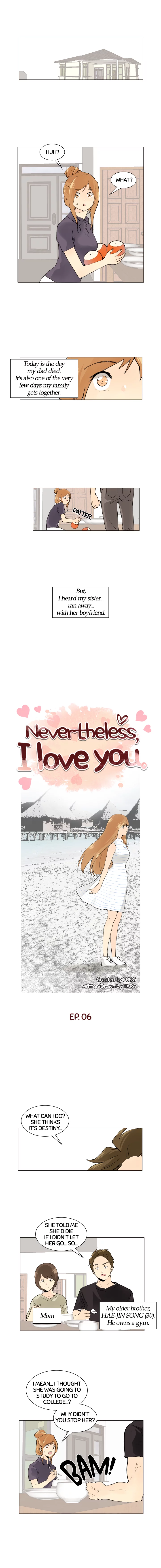 Nevertheless, I love you Chapter 6 image 0