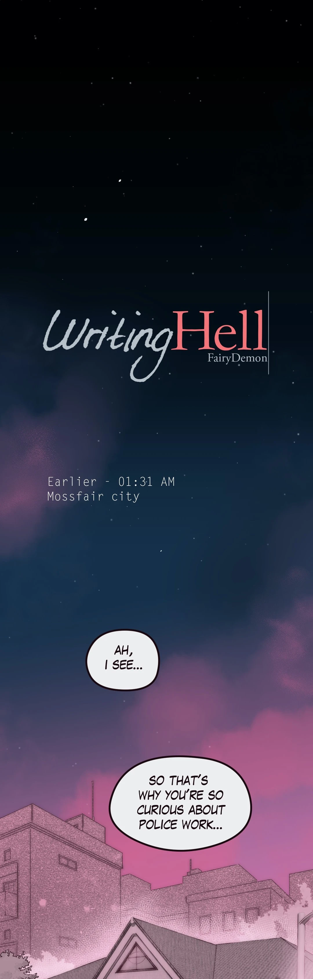 Writing Hell Chapter 02 - The Weird Kid image 0
