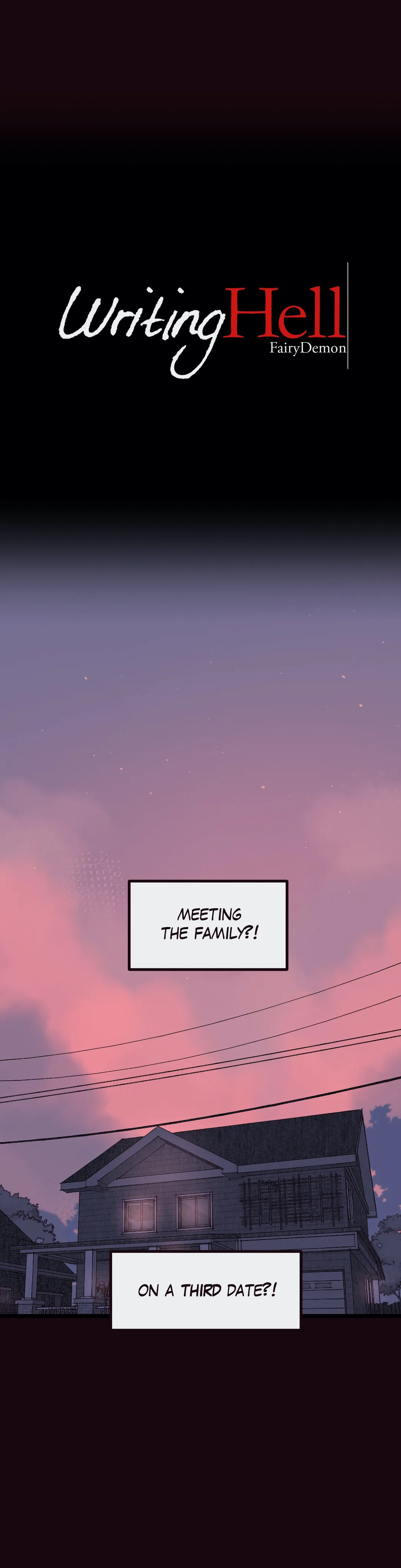 Writing Hell Chapter 15 - The Family Friendly Dinner image 2